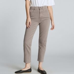 Everlane Original Cheeky Jeans Taupe Clay